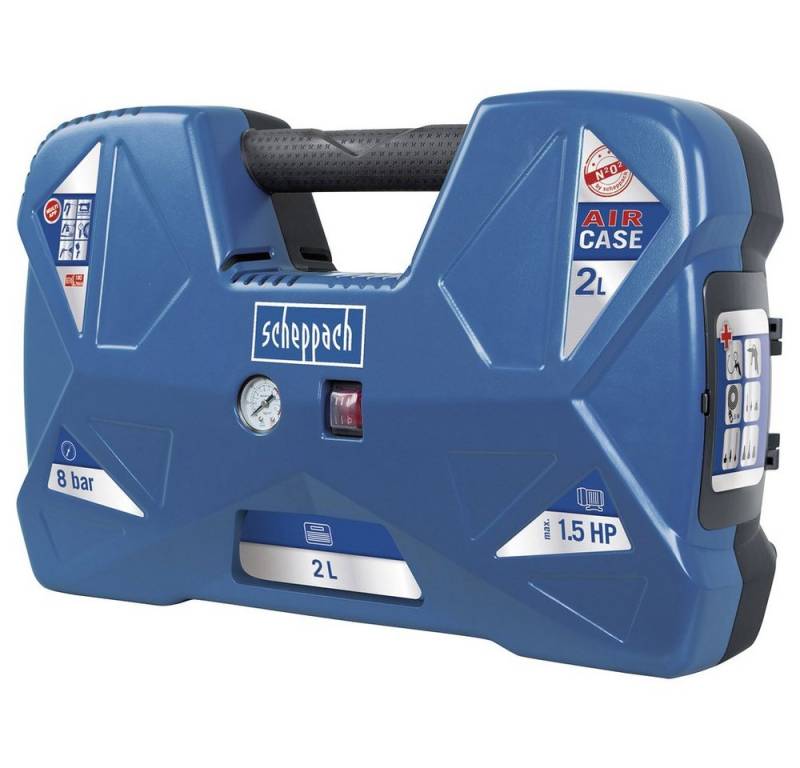 Scheppach Kompressor Scheppach Druckluft-Kompressor Aircase 2 l 8 bar von Scheppach