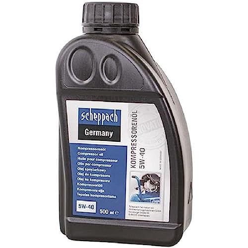 Scheppach Original Motorenöl - Kompressorenöl | für Inverter, Stromerzeuger & Druckluftkompressor | Ultra Performance Longlife SAE 5W-40 | 500ml Inhalt von Scheppach