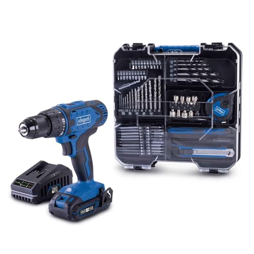 Scheppach Mobile Werkstatt C-DTB74/1-X Werkzeugkoffer | 20V Akku-Bohrschrauber inkl. 1x 2Ah Akku, Ladegerät & 74-teiligem Zubehörset | 1,5-13 mm Spannbereich | 50 Nm Drehmoment | ohne Schlagfunktion Scheppach Mobile Werkstatt C-DTB74/1-X Werkzeugkoffer | 20V Akku-Bohrschrauber inkl. 1x 2Ah Akku, Ladegerät & 74-teiligem Zubehörset | 1,5-13 mm Spannbereich | 50 Nm Drehmoment | ohne Schlagfunktion von Scheppach
