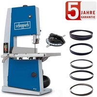 Scheppach - Profi Bandsäge BASA1 & 5 zusätzl. Sägebänder 1490mm & Querschneidlehre Scheppach - Profi Bandsäge BASA1 & 5 zusätzl. Sägebänder 1490mm & Querschneidlehre von Scheppach