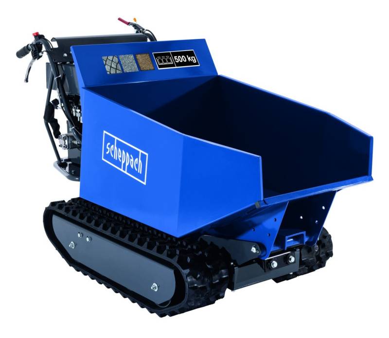Scheppach Raupendumper DP5000 500 kg Kettenantrieb 4,1 kW 5,6 PS 4-Takt Hydraulik-Kippbehälter Scheppach Raupendumper DP5000 500 kg Kettenantrieb 4,1 kW 5,6 PS 4-Takt Hydraulik-Kippbehälter von Scheppach