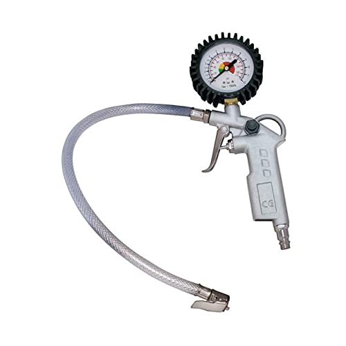 Scheppach Reifenfüllmessgerät | Pistole mit Druckmanometer für Scheppach-Kompressor Air-Force 2 | max. 8 bar | Ø 75 mm inklusive Gummischutz Scheppach Reifenfüllmessgerät | Pistole mit Druckmanometer für Scheppach-Kompressor Air-Force 2 | max. 8 bar | Ø 75 mm inklusive Gummischutz von Scheppach