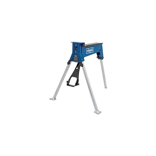 Scheppach SB1000 Spannbock Klemmbock mobil Werkbank Arbeitsbock klappbar Metall | 300kg Traglast | 1000kg Spannkraft | 14,5kg | max. Spannbereich von 955mm | robuste Voll-Stahl-Konstruktion von Scheppach