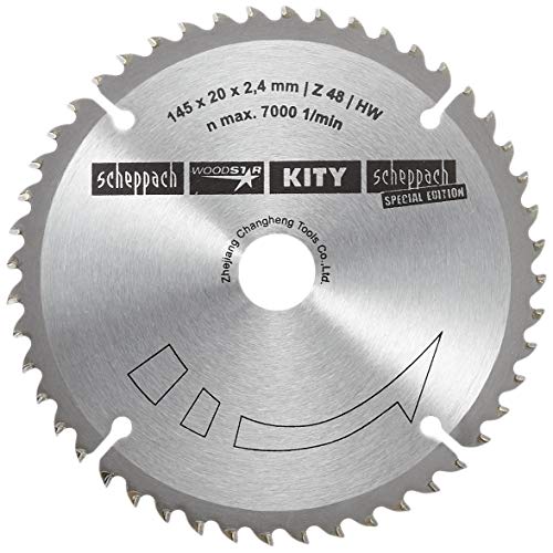 Scheppach Sägeblatt 145x20mm 48Z für PL45 von Scheppach