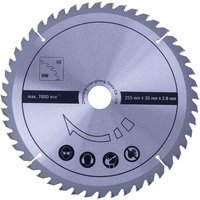Scheppach Sägeblatt Holz HW 255x30mm 48Z für Kappsäge HM110MP Scheppach Sägeblatt Holz HW 255x30mm 48Z für Kappsäge HM110MP von Scheppach