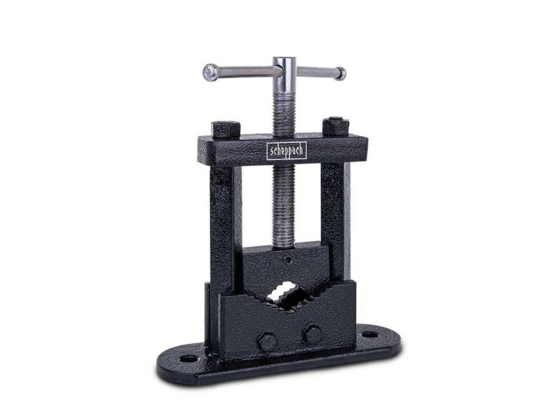 Scheppach Schraubstock SPV50, 1-St., Spannbackenlänge 65 mm, Spannweite von 0 – 75 mm von Scheppach