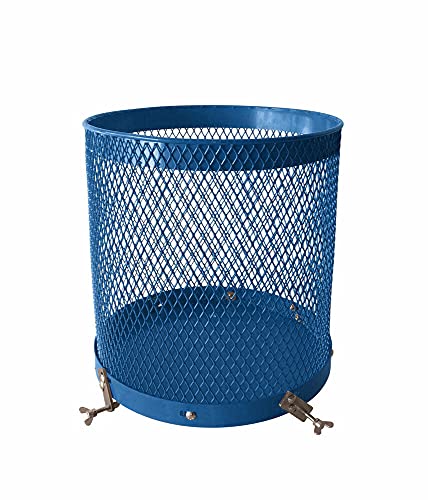 Scheppach Siebtrommel für Betonmischer (76 Liter Volumen, 46 cm Durchmesser, Universalhalterung für Mischer mit gebördelten Rand) 7908401702 blau von Scheppach