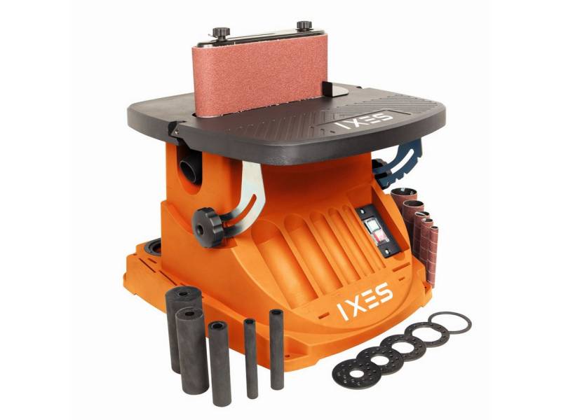 Scheppach Spindelschleifmaschine IXES IX-BSO600 Oszillierender Spindelschleifer Bandschleifer, max. 2000 U/min von Scheppach
