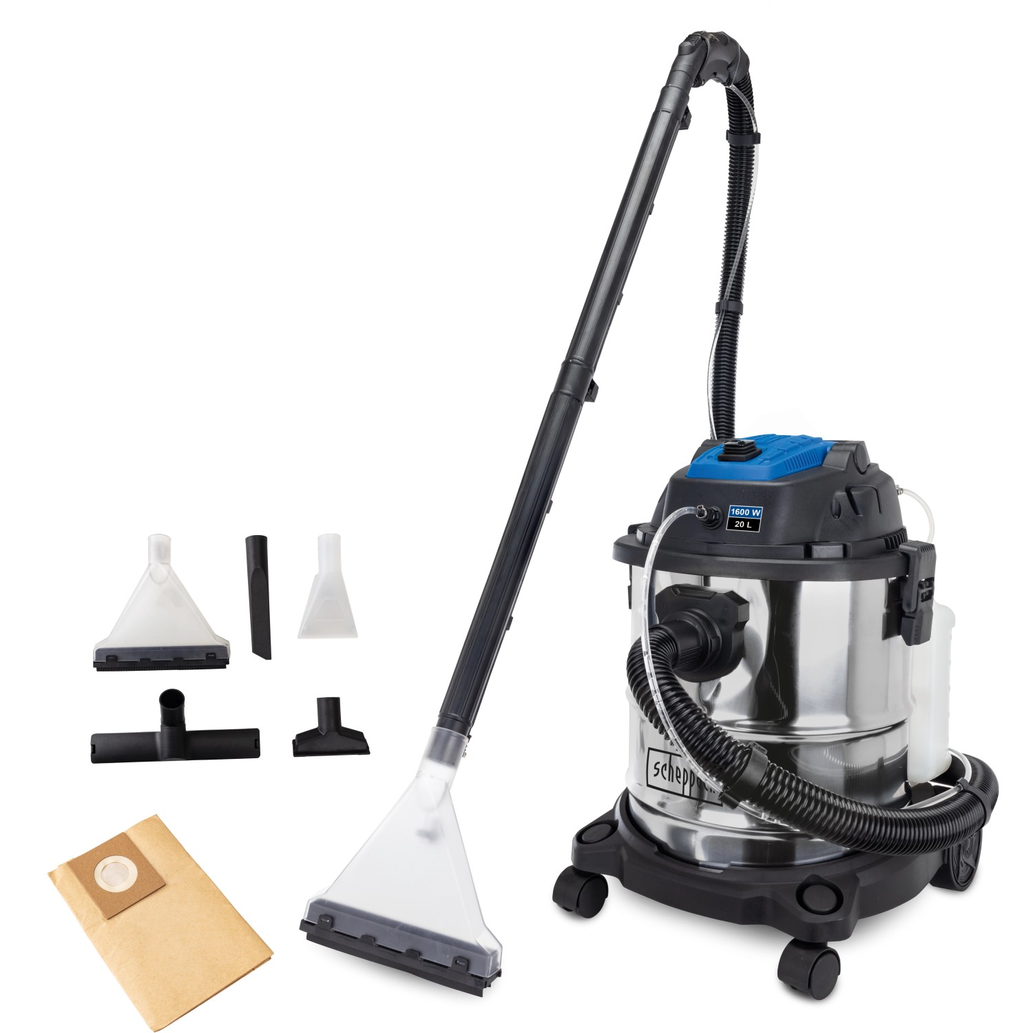 Scheppach Sprüh- und Waschsauger SprayVac 20 mit 5 Funktionen 1600 W Scheppach Sprüh- und Waschsauger SprayVac 20 mit 5 Funktionen 1600 W von Scheppach