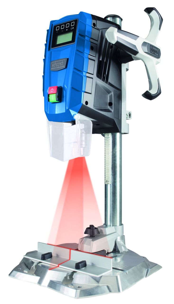 Scheppach Tischbohrmaschine DP55 710 W Digitaldisplay Laser von Scheppach