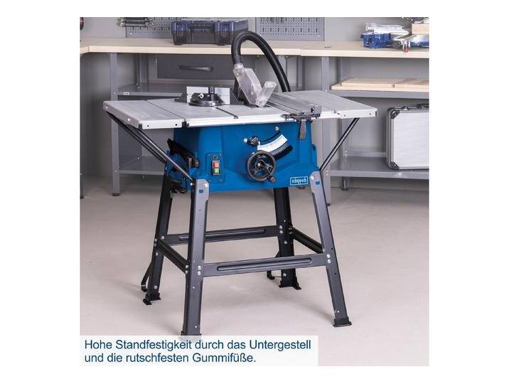 Scheppach Tischkreissäge »HS100S«, blau schwarz silberfarben Scheppach Tischkreissäge »HS100S«, blau schwarz silberfarben von Scheppach