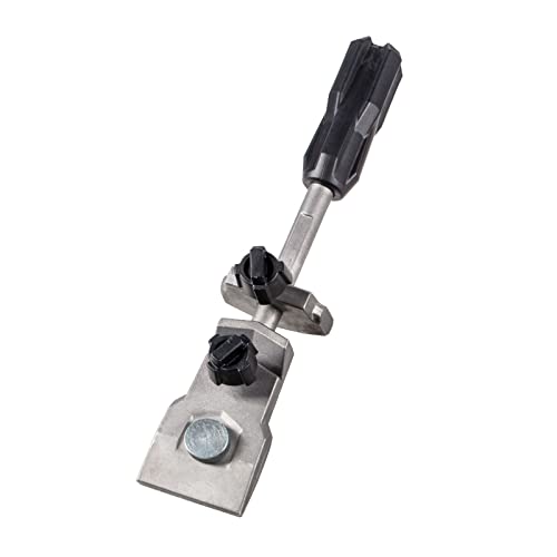 Scheppach Vorrichtung 60 Universalvorrichtung Schleifvorrichtung | für Messer mit Klingenlänge von 40-100 mm & Zugmesser geeignet | für Nass-Schleifmaschine Tiger von Scheppach