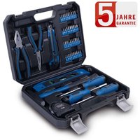 Scheppach - Werkzeugkoffer WZK49 inklusive 50-teiligem Werkzeug Set von Scheppach