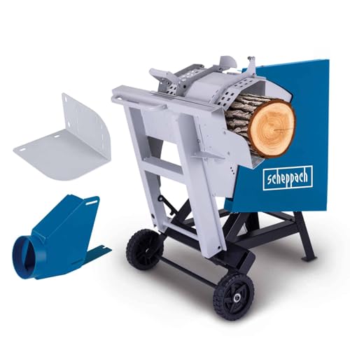 Scheppach Wippkreissäge HS550 Wippsäge 400V | 3000W | Sägeblatt-Ø 505mm | Schnitt-Ø 170mm | Schnittlänge bis 1000mm | Brennholzsäge Kreissäge | inkl. Wippenverlängerung & Absaugvorrichtung von Scheppach