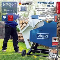 Wippkreissäge HS720 von Scheppach