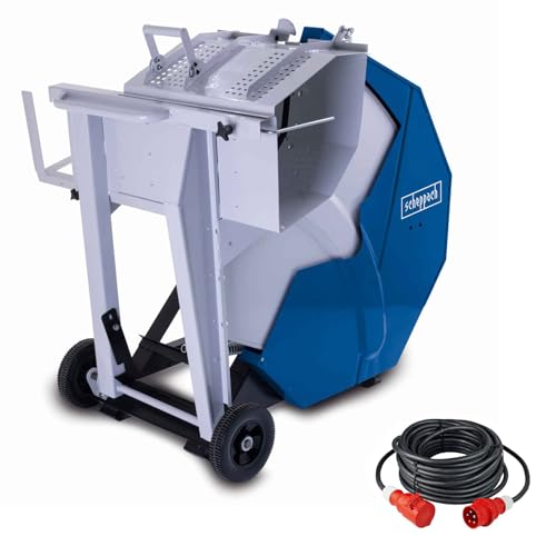 Scheppach Wippkreissäge HS750 | 400V 5000W | 700mm HW-Sägeblatt | Schnittlänge 250-1000mm | Schnitt-Ø 30-250mm | mit Sicherheits Schutzklappe | ausziehbare Wippenverlängerung | inkl. 10m 400V Kabel von Scheppach