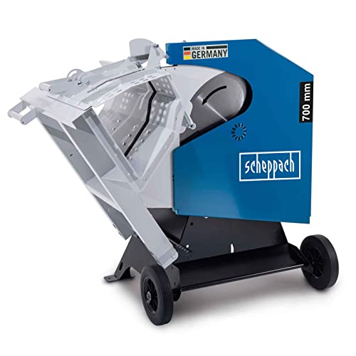 Scheppach Wippkreissäge WOX D700 Wippsäge Brennholzsäge | MADE IN GERMANY | 400V Anschluss | 7500W Leistung | 700mm Sägeblatt | inkl. Sägeblattschutz & Transportvorrichtung von Scheppach