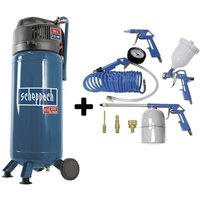 Druckluft kompressor vertikal olfrei Scheppach HC51V 50 l mit zubehor von Scheppach