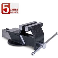 Scheppach - Schraubstock ASV80/ ASV100/ ASV125 40x65mm Ambossfläche Stahl, Ausführung: ASV80 - Spannweite: 0 - 90mm von Scheppach
