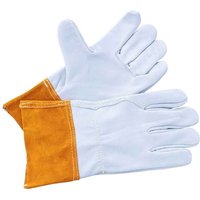 Schutzhandschuhe Arbeitsschutzhandschuhe Rindleder EN388 1 Paar - Scheppach von Scheppach
