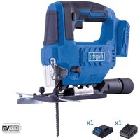 Scheppach - Stichsage 20V Akku 2.0Ah und Ladegerat ixes c-js220-x von Scheppach