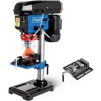 Tischbohrmaschine DP16VLS Scheppach Standbohrmaschine Säulenbohrmaschine Bohrfutter 1,5-13mm 50mm Bohrhub 500W Leistung 600-2600 min-1 Laser von Scheppach