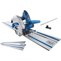 Scheppach - Tauchsäge PL55 se 2x 700mm Schiene & Zubehör 24Z Sägeblatt 1200W Leistung inkl. 2.Sägeblatt 48Z von Scheppach