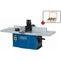 Scheppach - tischfräsmaschine tischfräse 230 v 1500 w HF50 + fräser 8 ø mm von Scheppach