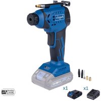 Scheppach - Tragbarer Kompressor 20V Akku 2.0Ah und Ladegerat ixes c-ac20-x von Scheppach