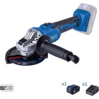 Winkelschleifer 20V Akku 4.0Ah und Ladegerat ixes Scheppach c-ag125-x von Scheppach