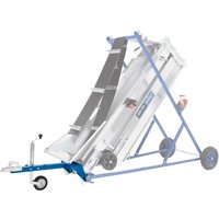 Zugdeichsel mit Stützrad und Kugelkopf-Kupplung von Scheppach