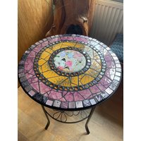 230 Mosaiktisch, Handgemachtes Unikat Für Den Garten 230 Mosaiktisch, Handgemachtes Unikat Für Den Garten von Scherbenkiste