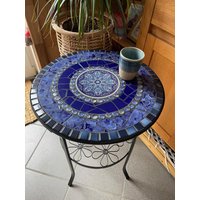 235 Mosaiktisch, Handgemachtes Unikat Für Den Garten 235 Mosaiktisch, Handgemachtes Unikat Für Den Garten von Scherbenkiste