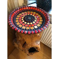T5 Vogeltränke, Wasserschale, Mosaikschale, Mosaik, Gartendeko, Insektenparadies, Obstschale, Schale, Tränke T5 Vogeltränke, Wasserschale, Mosaikschale, Mosaik, Gartendeko, Insektenparadies, Obstschale, Schale, Tränke von Scherbenkiste