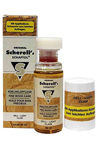 HDmirrorR Scherell´s Original SCHAFTÖL 50 ml 50 ml hell von HDmirrorR