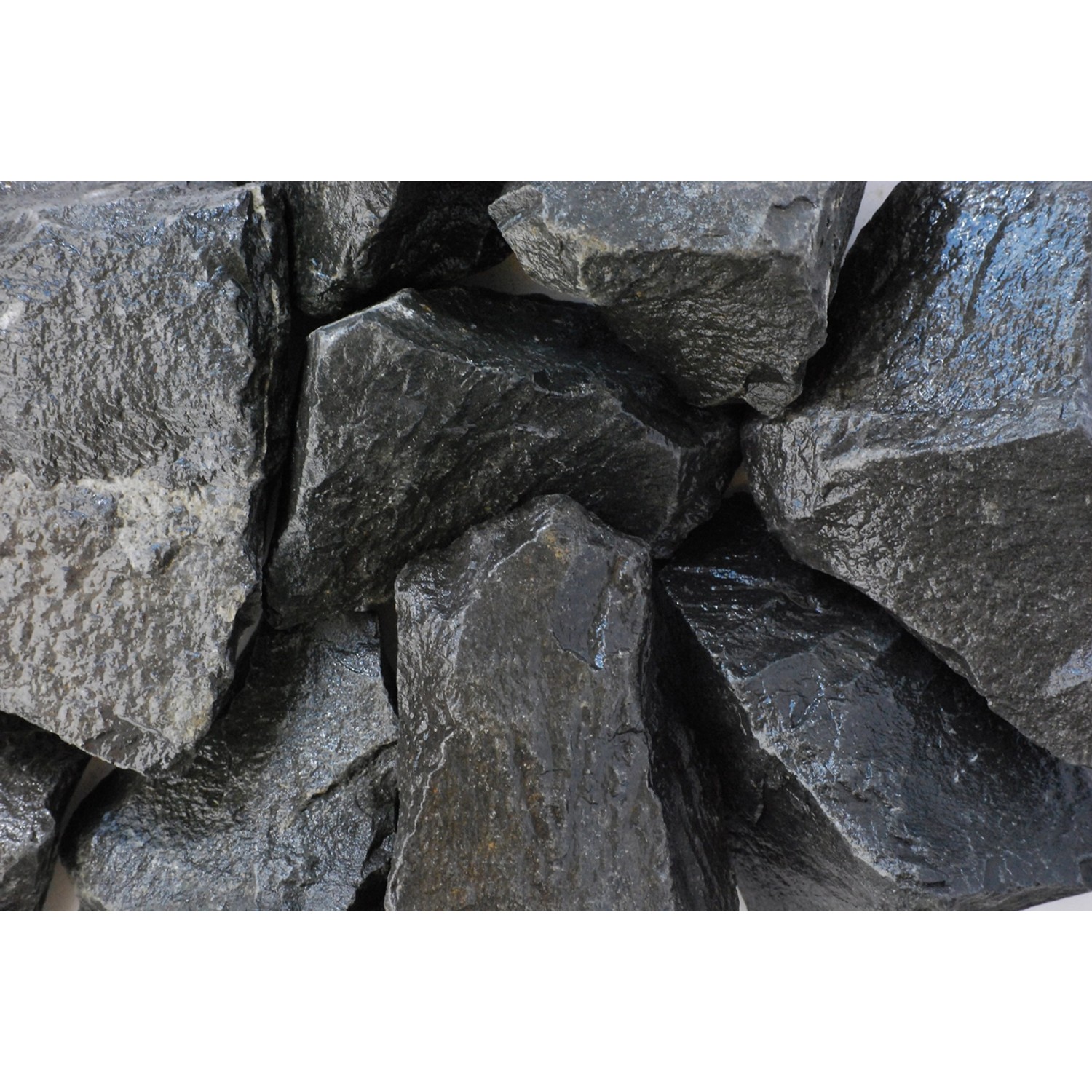 Basaltbruch Schwarz 80 - 200 mm 1000 kg Big-Bag von Scherf