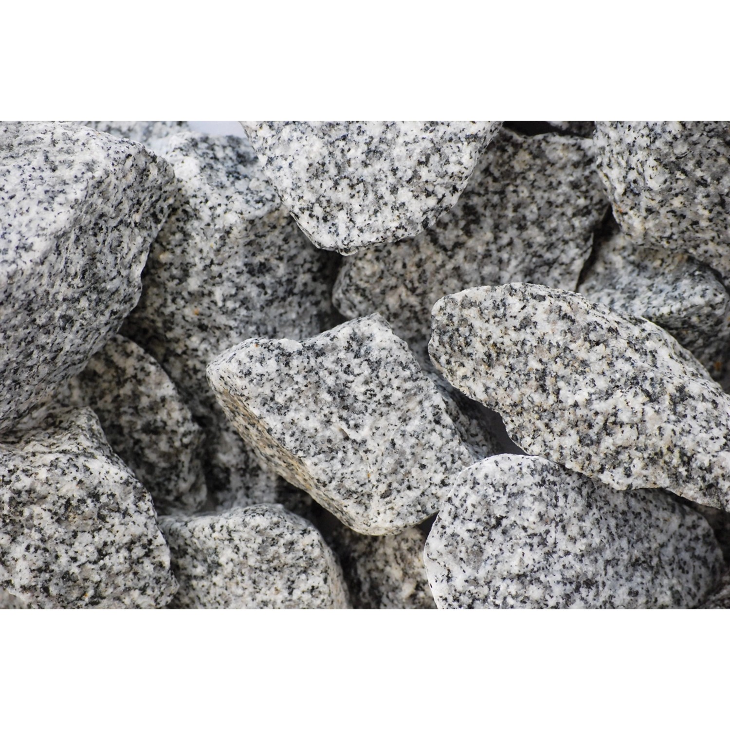 Granitbruch Salz-Pfeffer 80 - 200 mm 1000 kg Big-Bag von Scherf