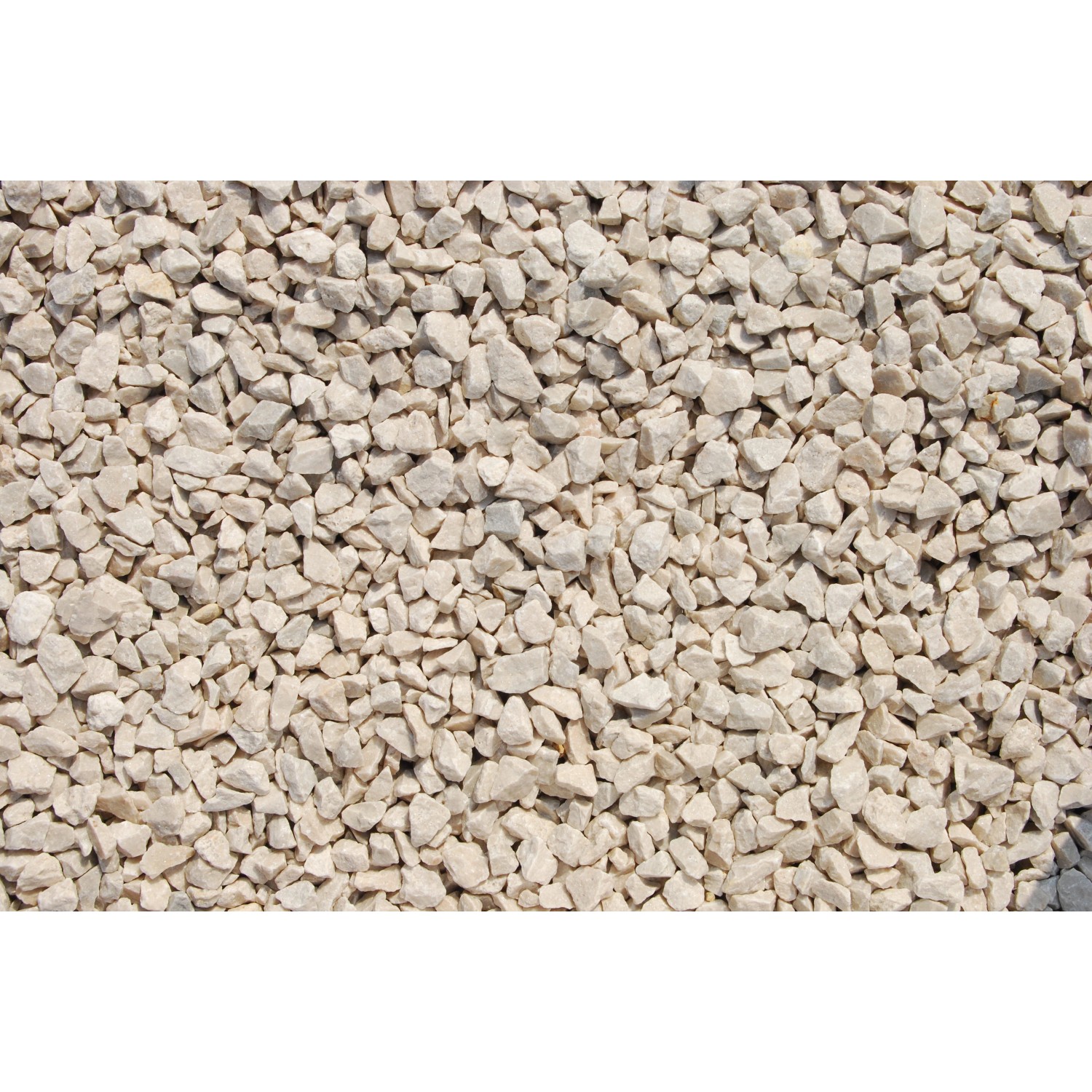 Marmorsplitt Chateau-Beige 8 - 12 mm 1000 kg Big-Bag von Scherf