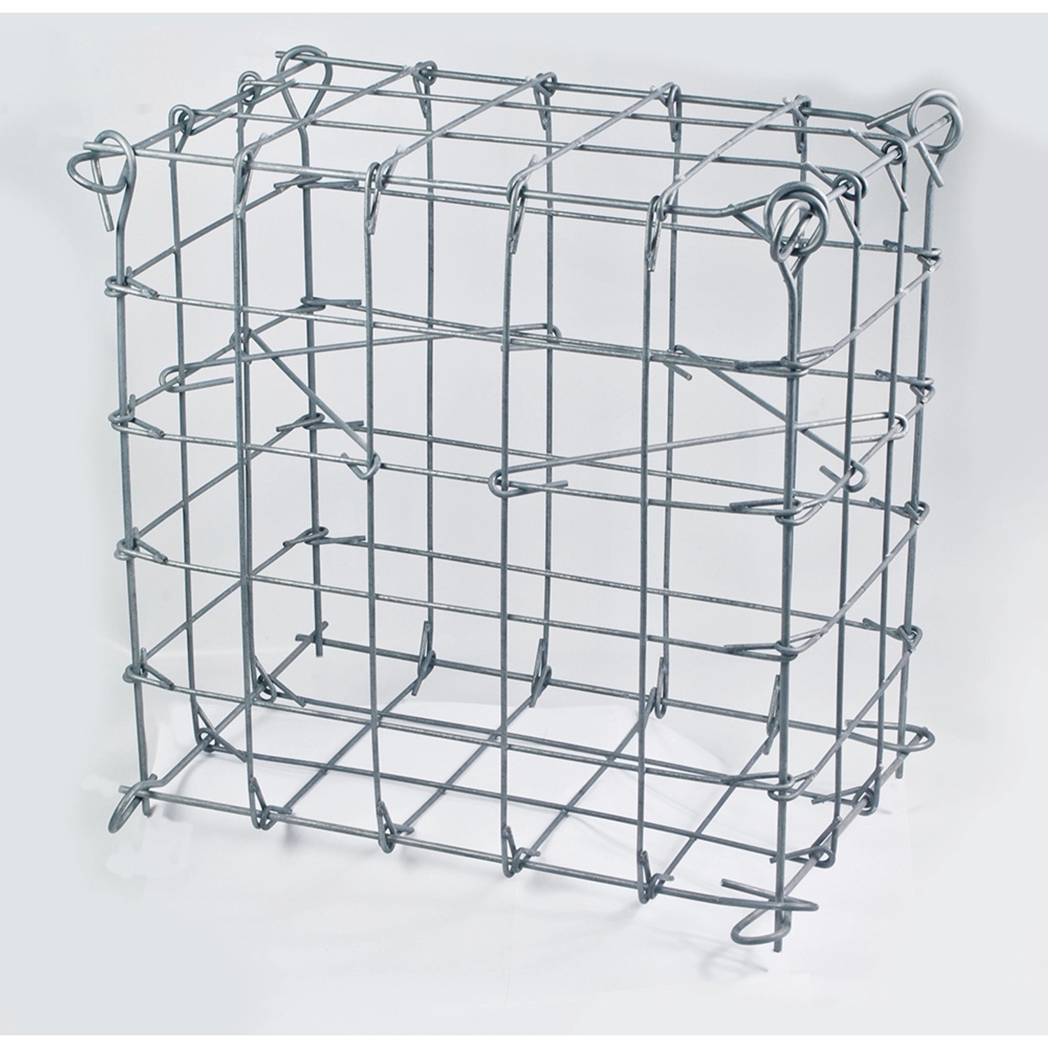 Scherf Selbstbau-Gabione mit Ösen 10x10 MW 100 cm x 100 cm x 30 cm von Scherf