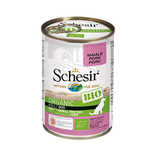Schesir Dog Bio Monoprotein Schwein, Hundefutter nass, 6 Dosen x 400 g Schesir Dog Bio Monoprotein Schwein, Hundefutter nass, 6 Dosen x 400 g von Schesir