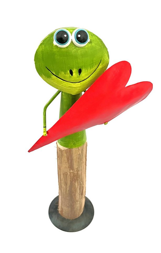 Scheulen GmbH Dekofigur Frosch Deko Garten mit Herz Grün Rot 42 cm Scheulen GmbH Dekofigur Frosch Deko Garten mit Herz Grün Rot 42 cm von Scheulen GmbH