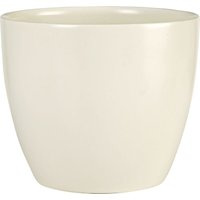 Bertopf Serie 920 ø 11 x 9,4 cm creme Keramiktöpfe - Scheurich von Scheurich