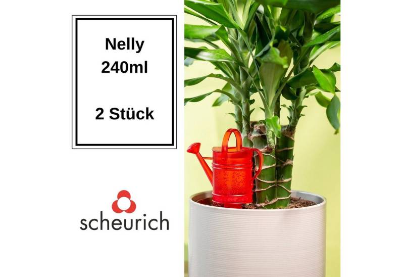 Scheurich Bewässerungssystem -, (2-tlg), Wasserspender in Gießkannenform für 4 Tage Bewässerung von Scheurich