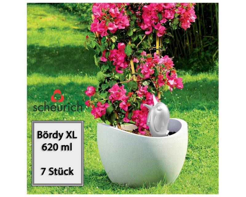 Scheurich Bewässerungssystem -, (Spar-Set, 7-tlg), Scheurich Wasserspeicher Bördy XL 620 ml von Scheurich