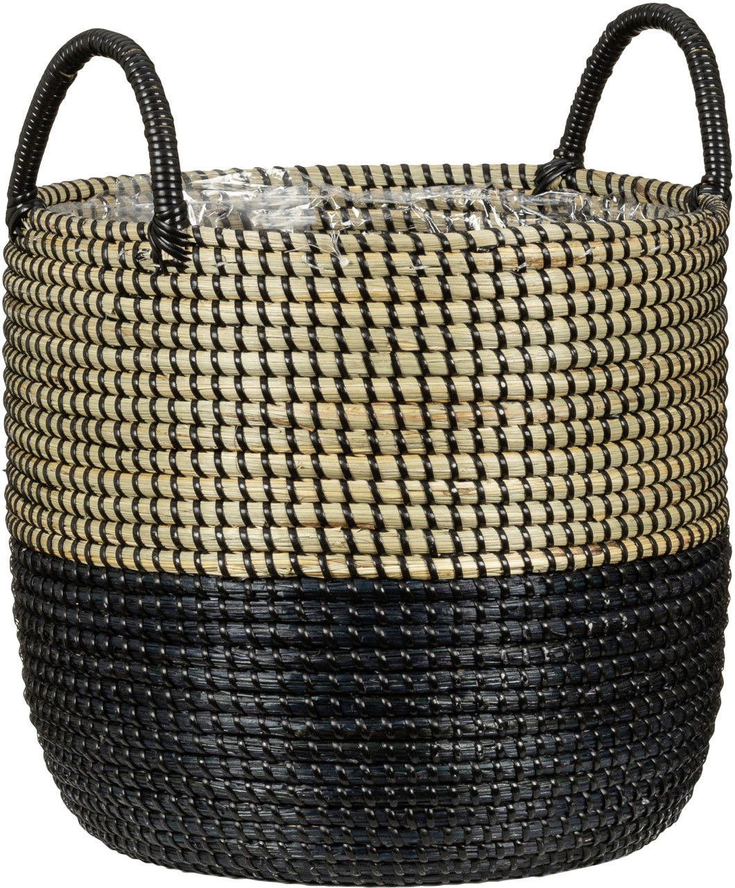 Scheurich Blumentopf Ø 39 cm Seegras nature black mit zwei Griffen Scheurich Blumentopf Ø 39 cm Seegras nature black mit zwei Griffen von Scheurich