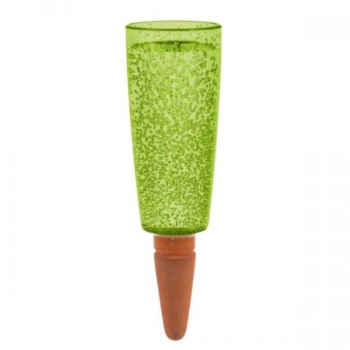 Scheurich Copa, Wasserspeicher aus Kunststoff, Farbe: Copa M, Green, 9 cm Breite, 6,5 cm Tiefe, 18 cm hoch, 0,2 l Vol. von Scheurich