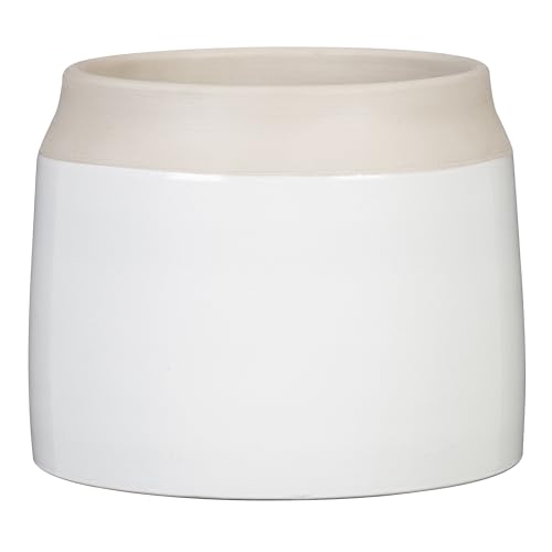 Scheurich Jarro, Blumentopf aus Keramik, Farbe: Blanco, 14,9 cm Durchmesser, 14 cm hoch, 2,4 l Vol. von Scheurich