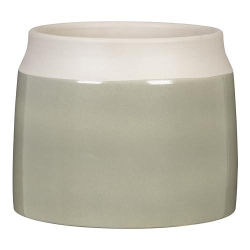 Scheurich Jarro, Blumentopf aus Keramik, Farbe: Verde, 21,9 cm Durchmesser, 20,5 cm hoch, 7,4 l Vol. von Scheurich