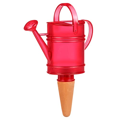 Scheurich Nelly M, Wasserspeicher aus Kunststoff, Farbe: Nelly M, Red, 13 cm Breite, 7 cm Tiefe, 22 cm hoch, 0,2 l Vol. von Scheurich