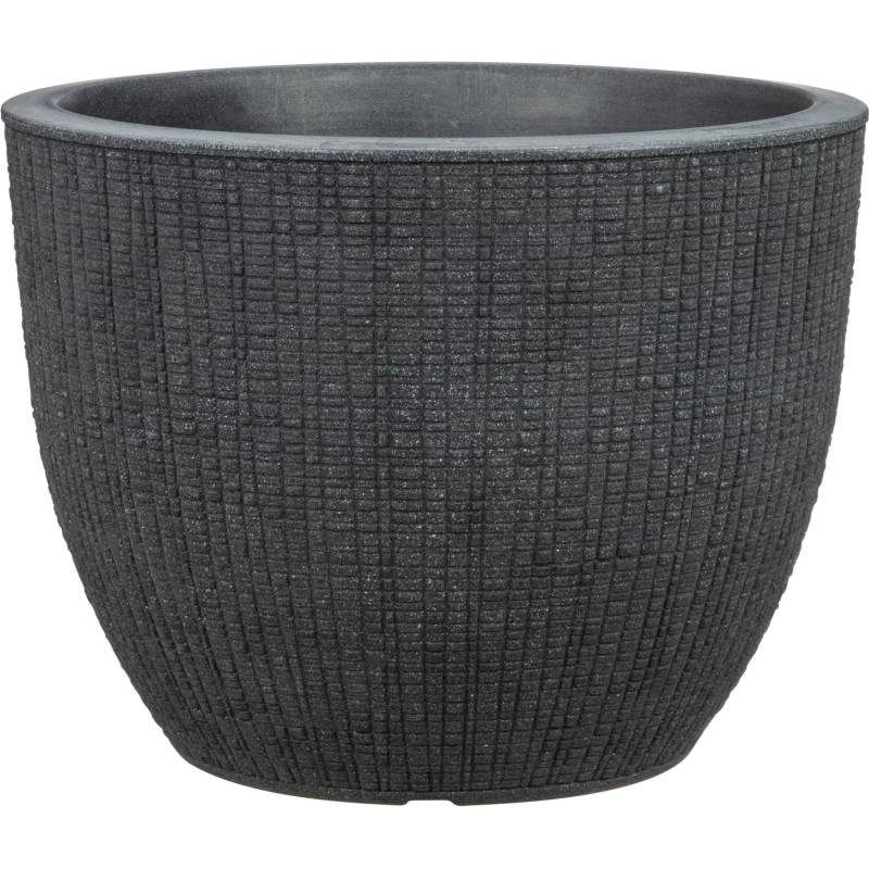 Scheurich Pflanzgefäß Barceo Ø 39 cm x 30 cm Stony Black von Scheurich